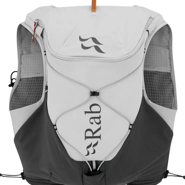 Fast & Light Rucksacks And Vests-Rab Veil 12 Running Vest - Gargoyle-Graphene