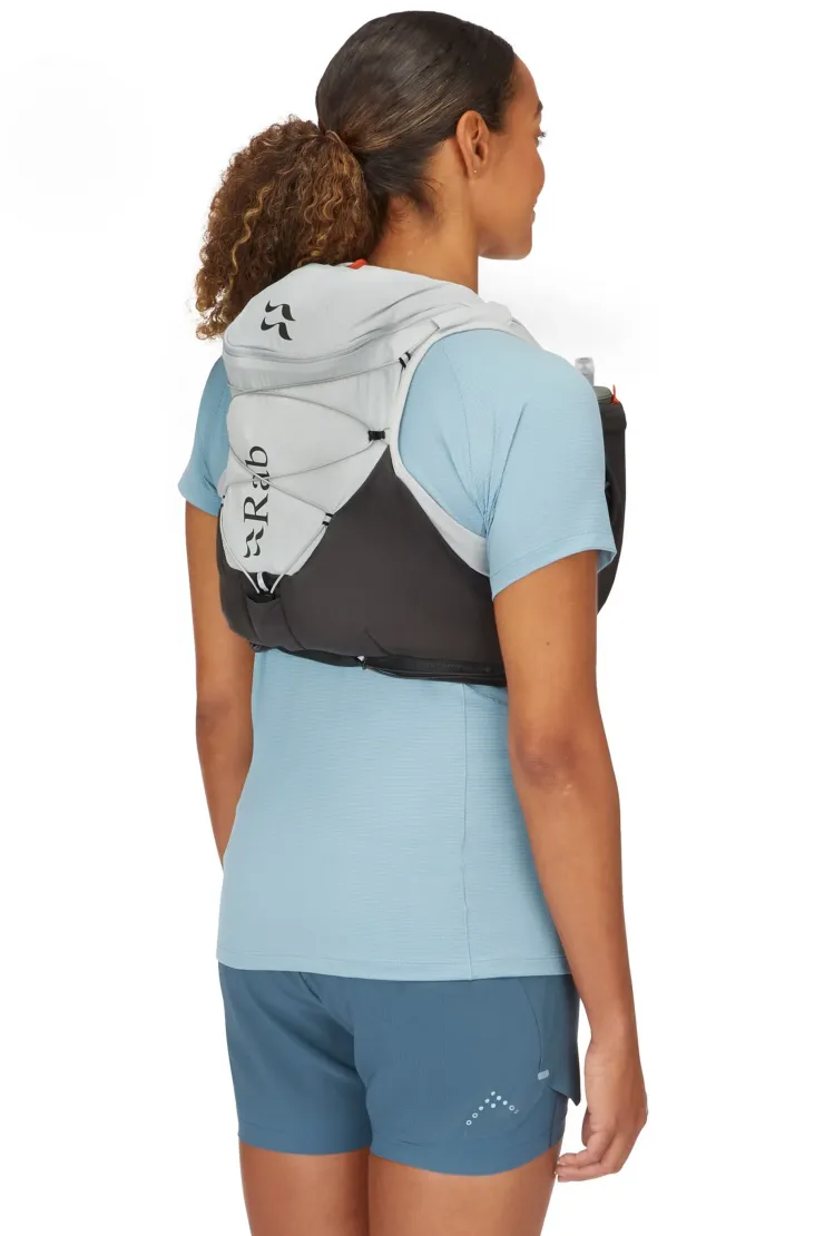 Fast & Light Rucksacks And Vests-Rab Veil 12 Running Vest - Gargoyle-Graphene
