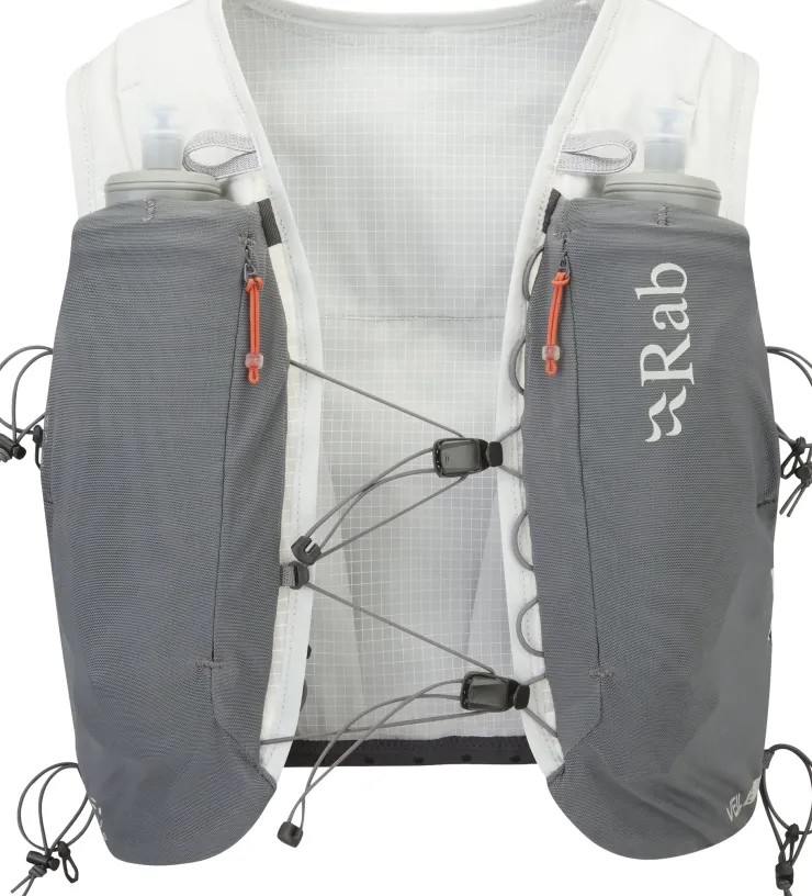 Fast & Light Rucksacks And Vests-Rab Veil 6 Running Vest - Gargoyle-Graphene