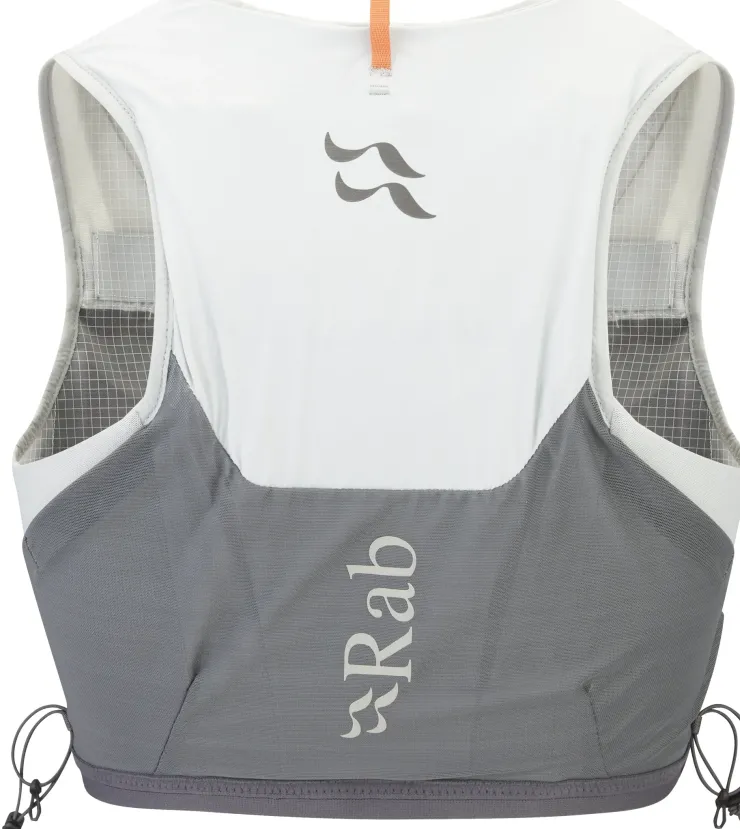 Fast & Light Rucksacks And Vests-Rab Veil 6 Running Vest - Gargoyle-Graphene