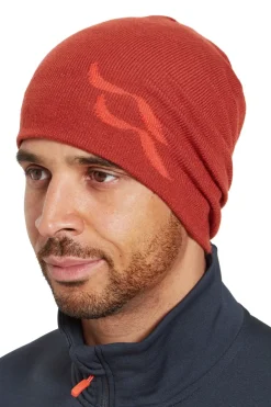 Hats-Rab Wearya Reversible Beanie - Tuscan Red-Red Grapefruit