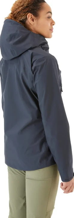 Waterproof Jackets-Rab Womens Arc Eco Jacket - Beluga