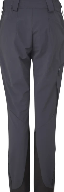 Trousers & Leggings-Rab Womens Ascendor AS Climbing Pants - Ebony-Eucalyptus