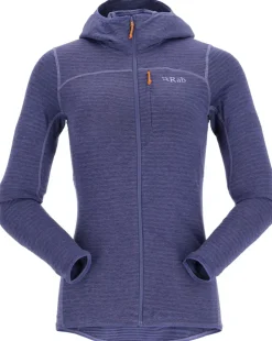 Fleece & Mid Layer-Rab Womens Ascendor Light Hoody - Patriot Blue