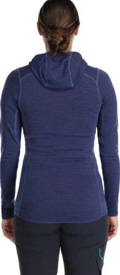 Fleece & Mid Layer-Rab Womens Ascendor Light Hoody - Patriot Blue