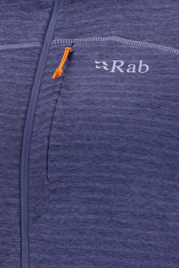 Fleece & Mid Layer-Rab Womens Ascendor Light Hoody - Patriot Blue