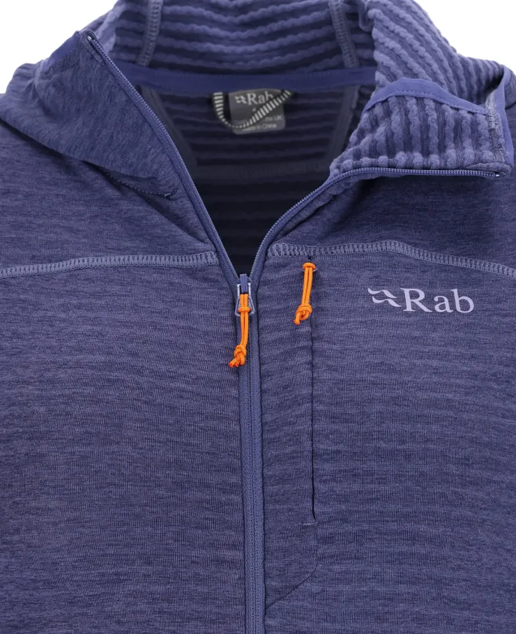 Fleece & Mid Layer-Rab Womens Ascendor Light Hoody - Patriot Blue
