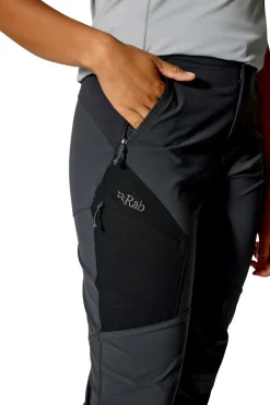 Trousers & Leggings-Rab Womens Ascendor Pants - Anthracite