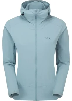 Softshell Jackets-Rab Womens Borealis Hoody - Citadel