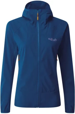 Softshell Jackets-Rab Womens Borealis Jacket - Patriot Blue