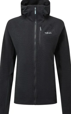 Fleece & Mid Layer-Rab Womens Capacitor Hoody - Beluga