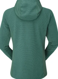 Fleece & Mid Layer-Rab Womens Capacitor Hoody - Eucalyptus