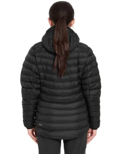 Insulated Jackets-Rab Womens Cirrus Alpine Jacket - Black