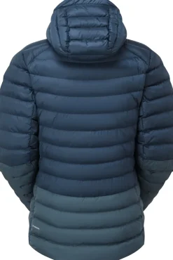 Insulated Jackets-Rab Womens Cirrus Alpine Jacket - Tempest Blue-Orion Blue
