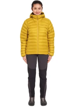 Insulated Jackets-Rab Womens Cirrus Alpine Jacket - Sahara