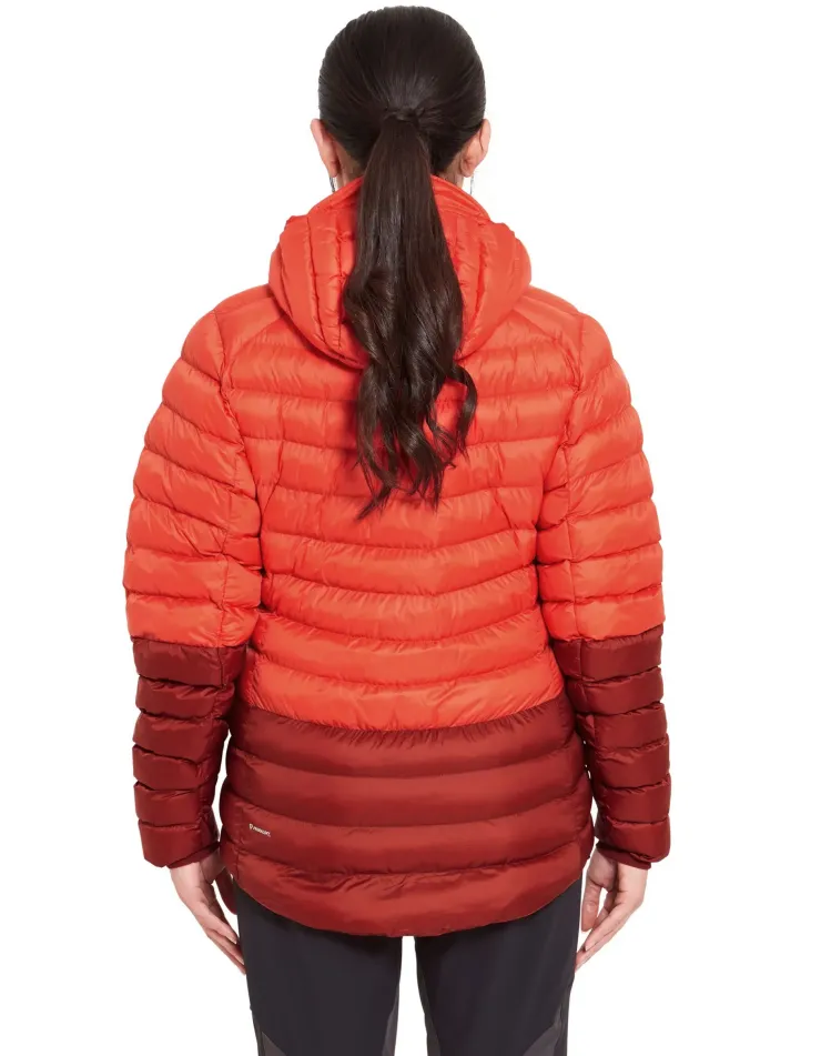 Insulated Jackets-Rab Womens Cirrus Alpine Jacket - Red Grapefruit-Tuscan Red