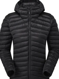 Insulated Jackets-Rab Womens Cirrus Flex Hoody - Black