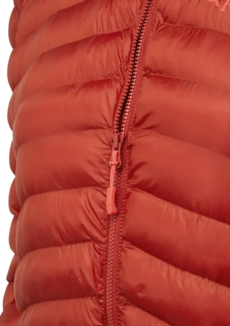 Insulated Jackets-Rab Womens Cirrus Flex Hoody - Tuscan Red