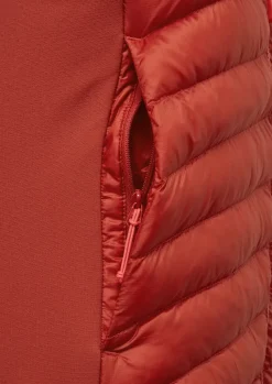 Insulated Jackets-Rab Womens Cirrus Flex Hoody - Tuscan Red