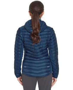 Insulated Jackets-Rab Womens Cirrus Flex Hoody - Tempest Blue