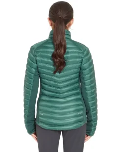 Insulated Jackets-Rab Womens Cirrus Flex Jacket - Eucalyptus-Green Slate