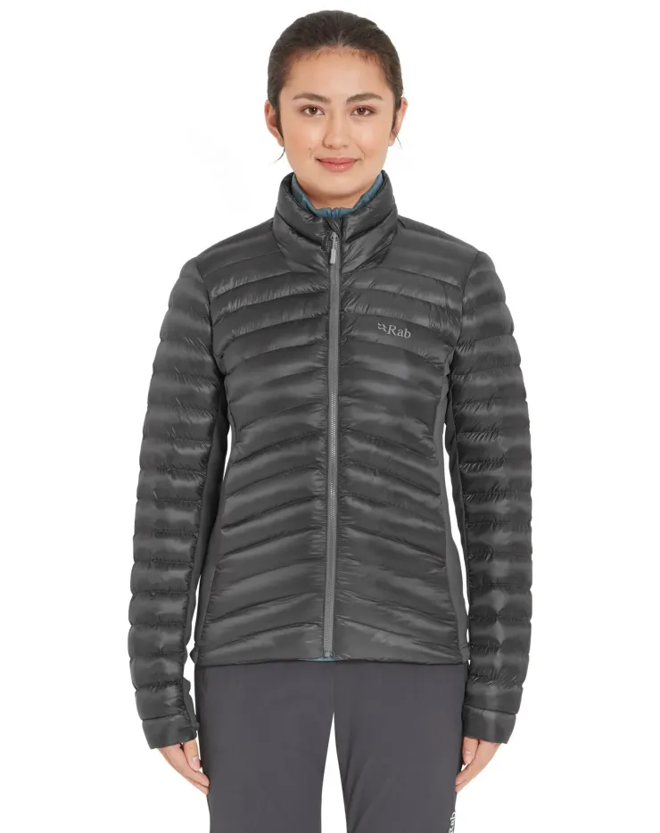 Insulated Jackets-Rab Womens Cirrus Flex Jacket - Graphene