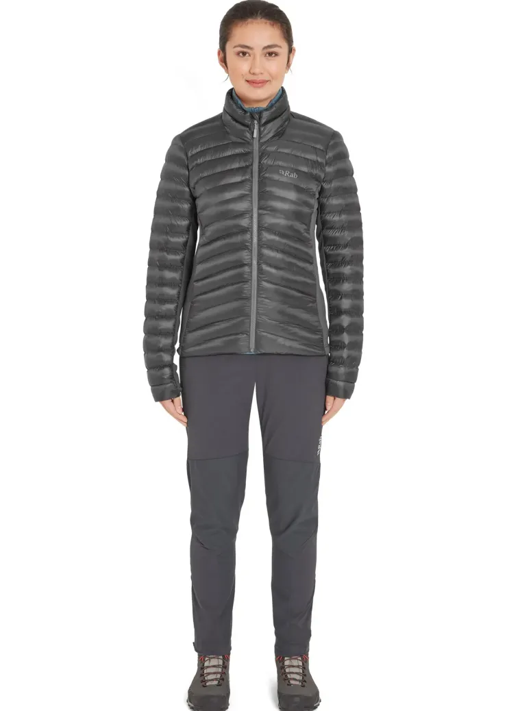 Insulated Jackets-Rab Womens Cirrus Flex Jacket - Graphene