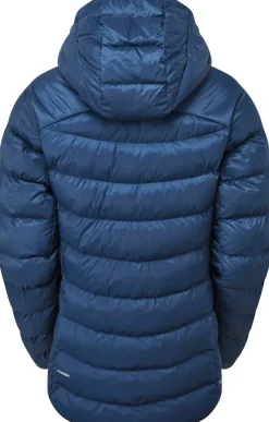 Insulated Jackets-Rab Womens Cirrus Ultra Hoody - Tempest Blue