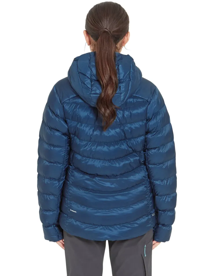 Insulated Jackets-Rab Womens Cirrus Ultra Hoody - Tempest Blue