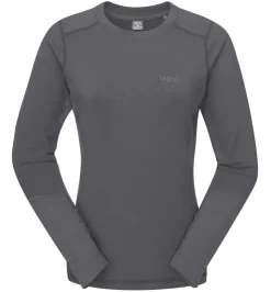 T-Shirts & Baselayers-Rab Womens Conduit Crew - Beluga