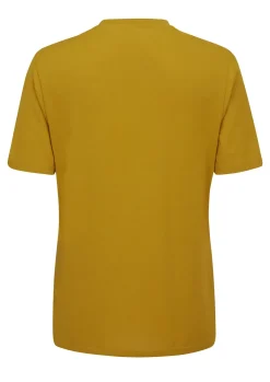 T-Shirts & Baselayers-Rab Womens Crimp Logo Tee - Sahara