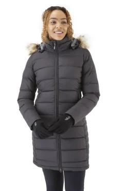 Casual Jackets-Rab Womens Deep Cover Parka - Black