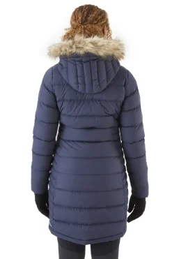 Casual Jackets-Rab Womens Deep Cover Parka - Deep Denim