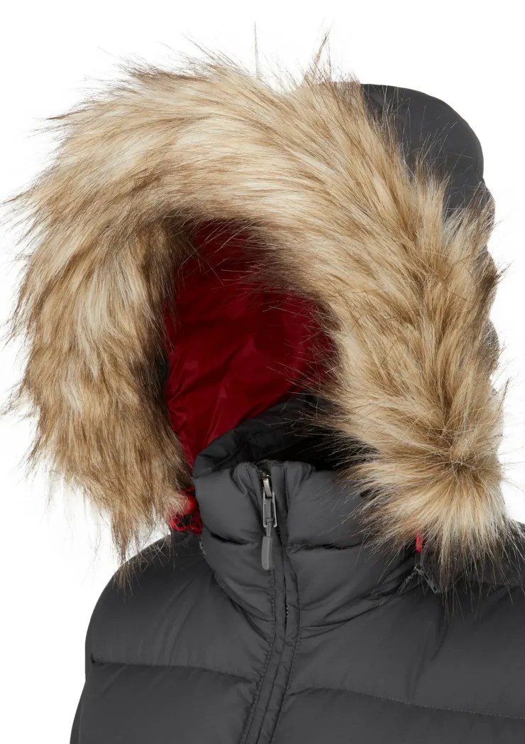 Casual Jackets-Rab Womens Deep Cover Parka - Graphene