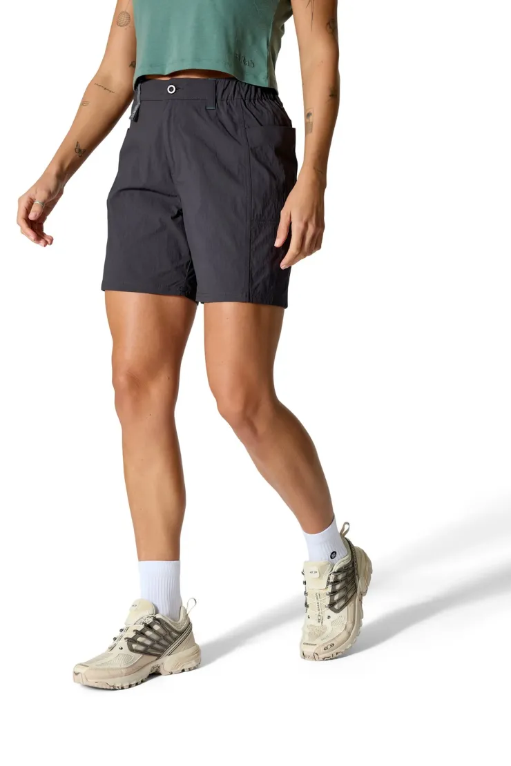 Shorts & Skirts-Rab Womens Dovestone Shorts - Anthracite