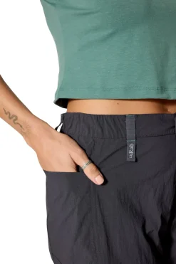 Shorts & Skirts-Rab Womens Dovestone Shorts - Anthracite