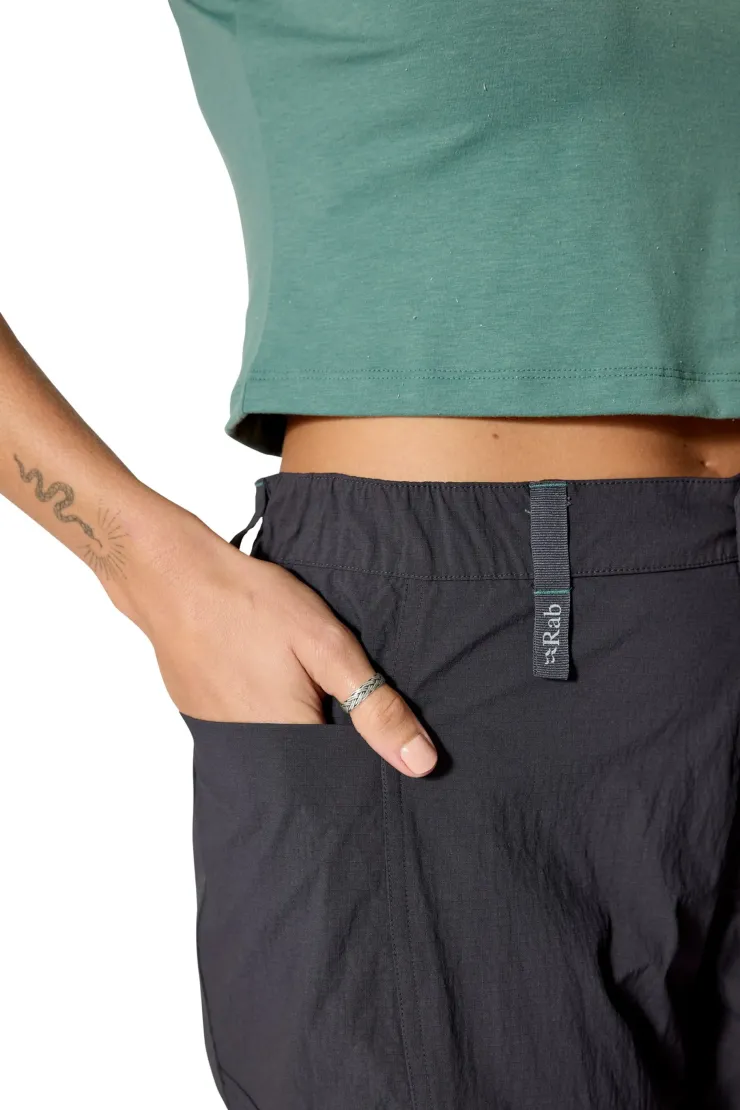 Shorts & Skirts-Rab Womens Dovestone Shorts - Anthracite