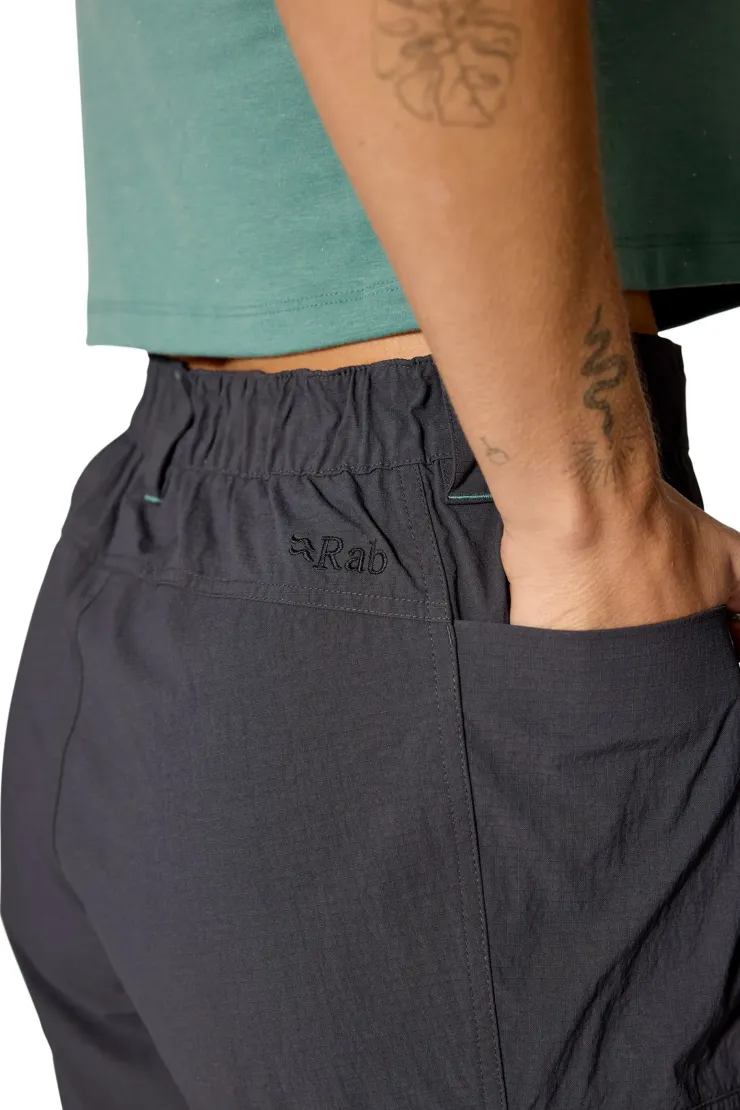 Shorts & Skirts-Rab Womens Dovestone Shorts - Anthracite