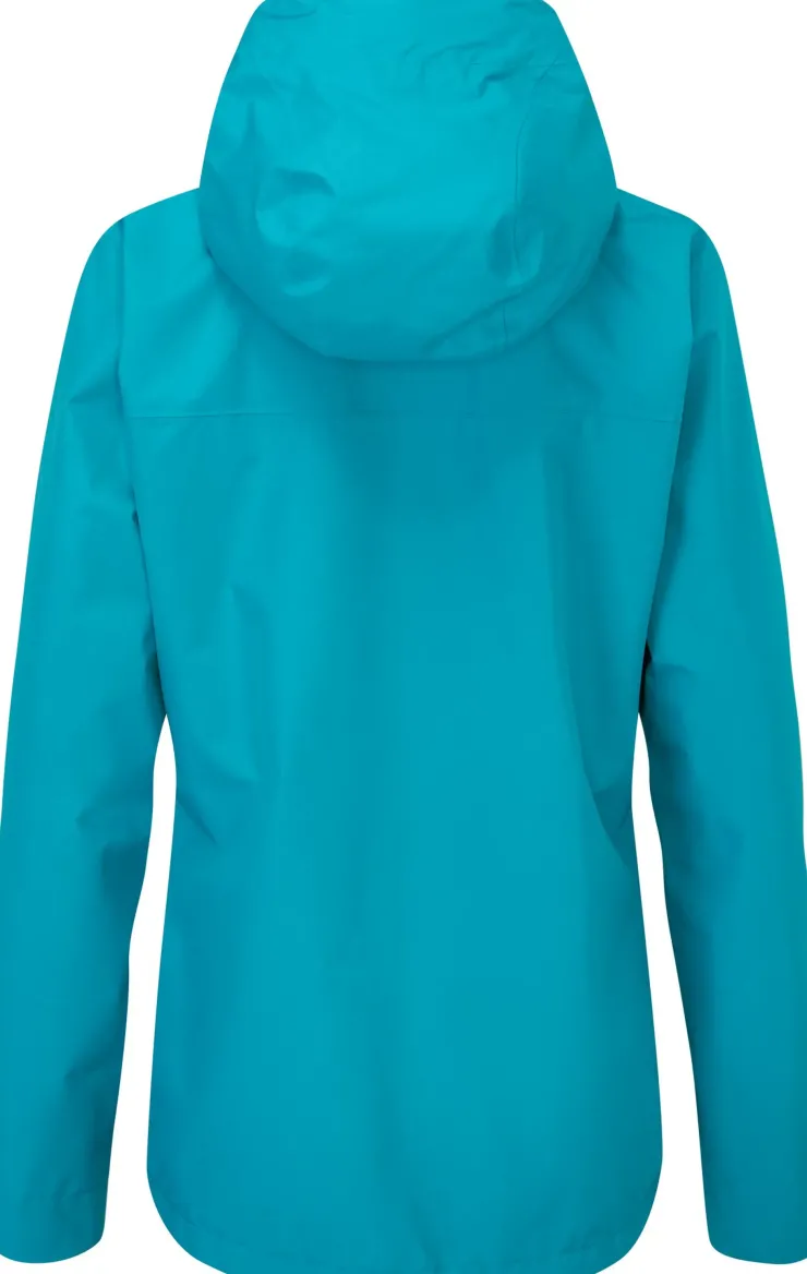 Waterproof Jackets-Rab Womens Downpour Eco Jacket - Ultramarine