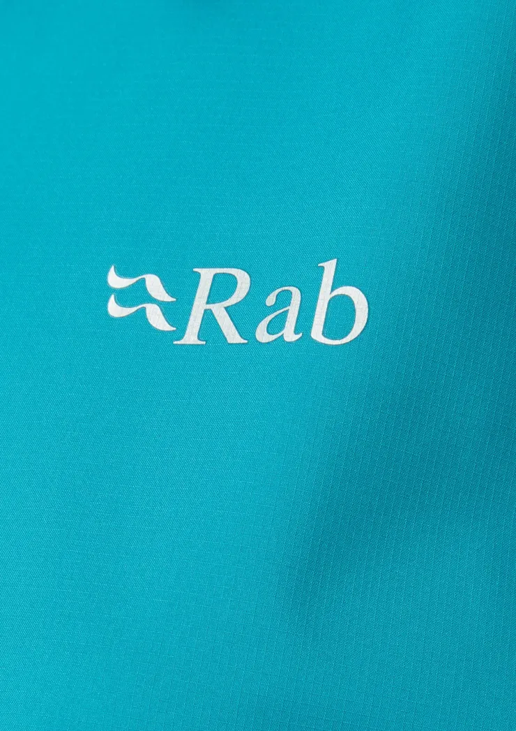 Waterproof Jackets-Rab Womens Downpour Eco Jacket - Ultramarine