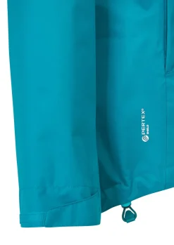 Waterproof Jackets-Rab Womens Downpour Eco Jacket - Ultramarine