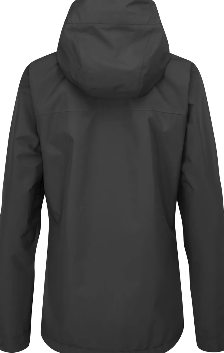 Waterproof Jackets-Rab Womens Downpour Eco Jacket - Black