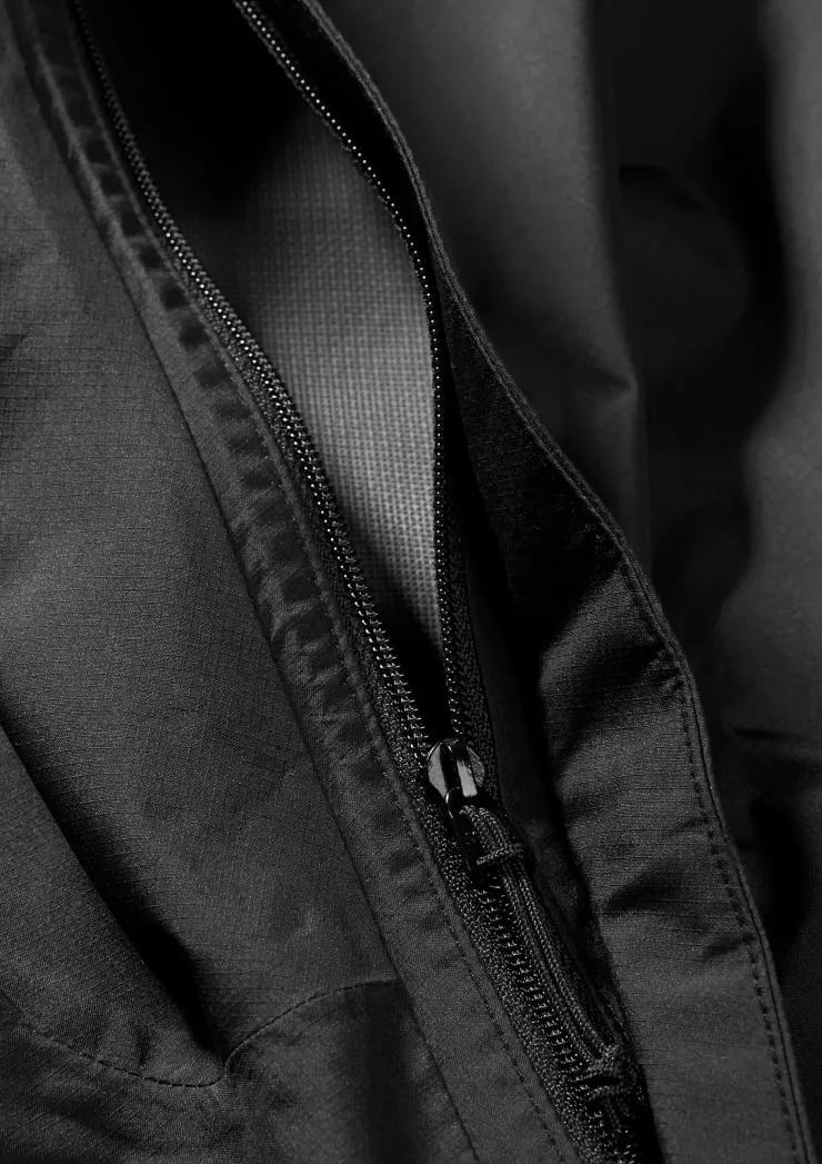 Waterproof Jackets-Rab Womens Downpour Eco Jacket - Black