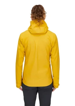 Waterproof Jackets-Rab Womens Downpour Light Jacket - Sahara