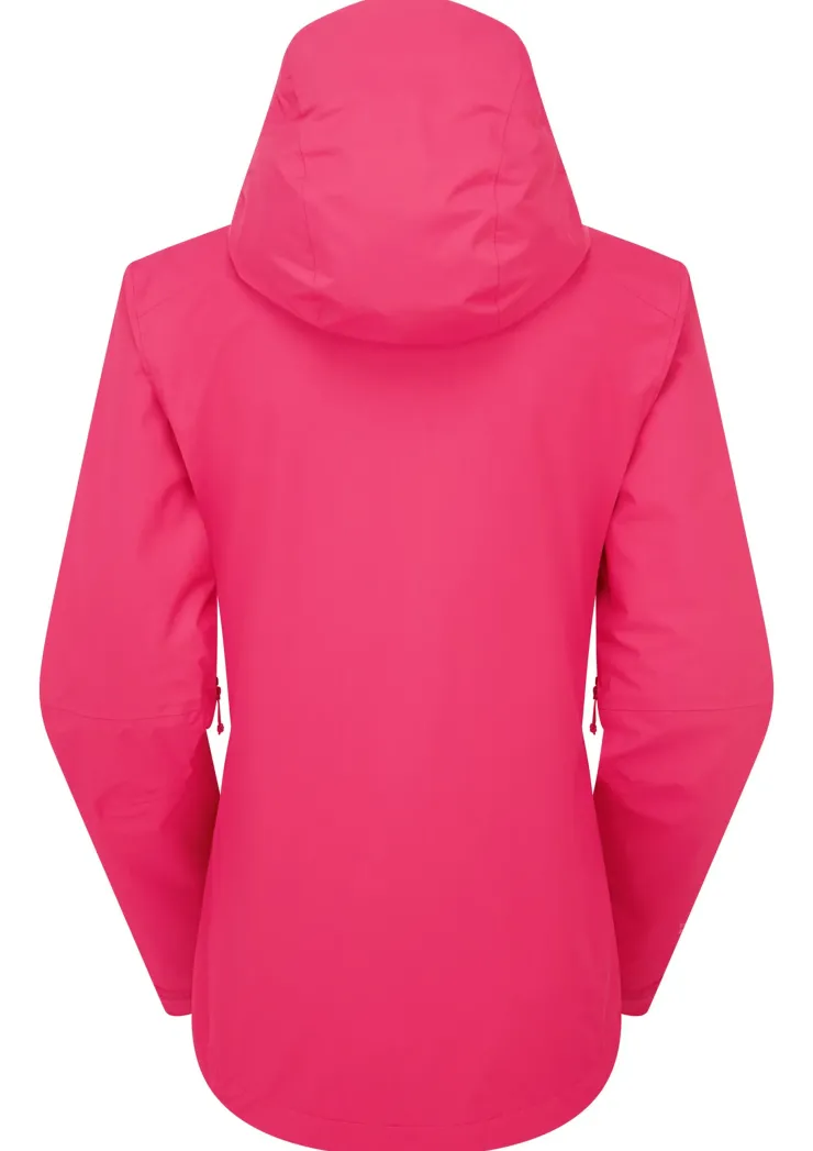 Waterproof Jackets-Rab Womens Downpour Mountain Jacket - Watermelon