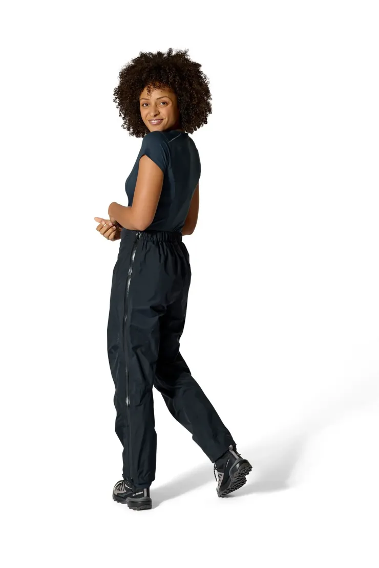 Waterproof Trousers-Rab Womens Downpour Mountain Pants - Black