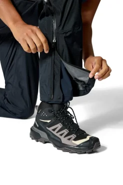 Waterproof Trousers-Rab Womens Downpour Mountain Pants - Black