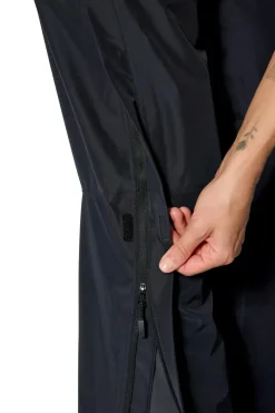 Waterproof Trousers-Rab Womens Downpour Pants - Black