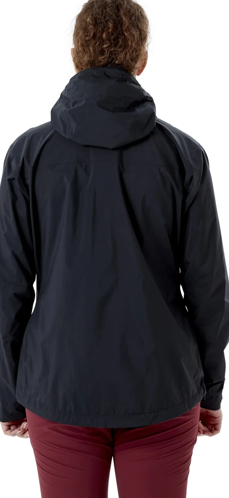 Waterproof Jackets-Rab Womens Downpour Plus 2.0 Jacket - Black