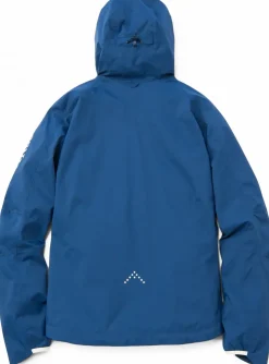 Waterproof Jackets-Rab Womens Downpour Trail Light Jacket - Tempest Blue
